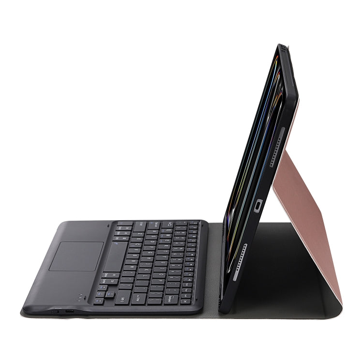 For iPad Pro 13 2024 A14B-A Detachable Ultra-Thin Bluetooth Touch Keyboard Leather Tablet Case with Pen Slot