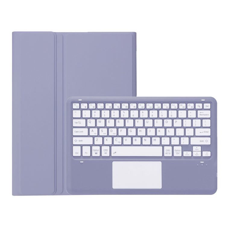 For iPad Pro 13 2024 A14B-A Detachable Ultra-Thin Bluetooth Touch Keyboard Leather Tablet Case with Pen Slot