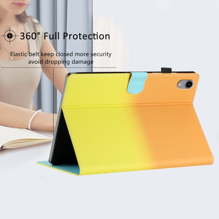 For iPad Pro 11 2025 / 2024 Stitching Gradient Smart Leather Tablet Case