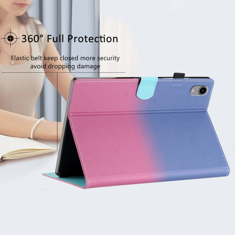 For iPad Pro 11 2025 / 2024 Stitching Gradient Smart Leather Tablet Case
