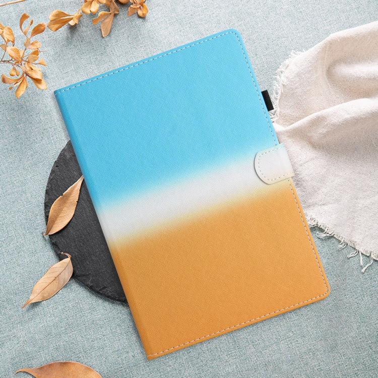 For iPad Pro 11 2025 / 2024 Stitching Gradient Smart Leather Tablet Case