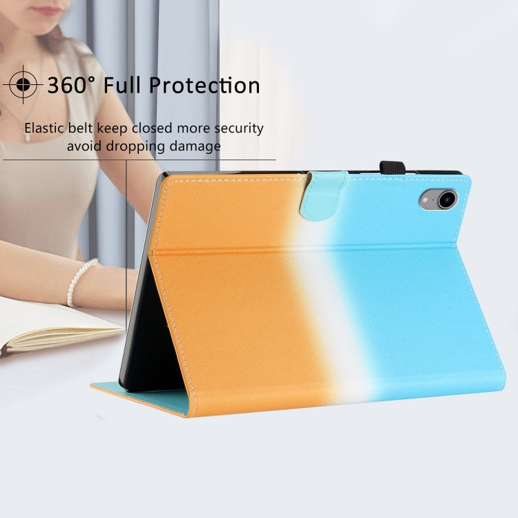For iPad Pro 11 2025 / 2024 Stitching Gradient Smart Leather Tablet Case