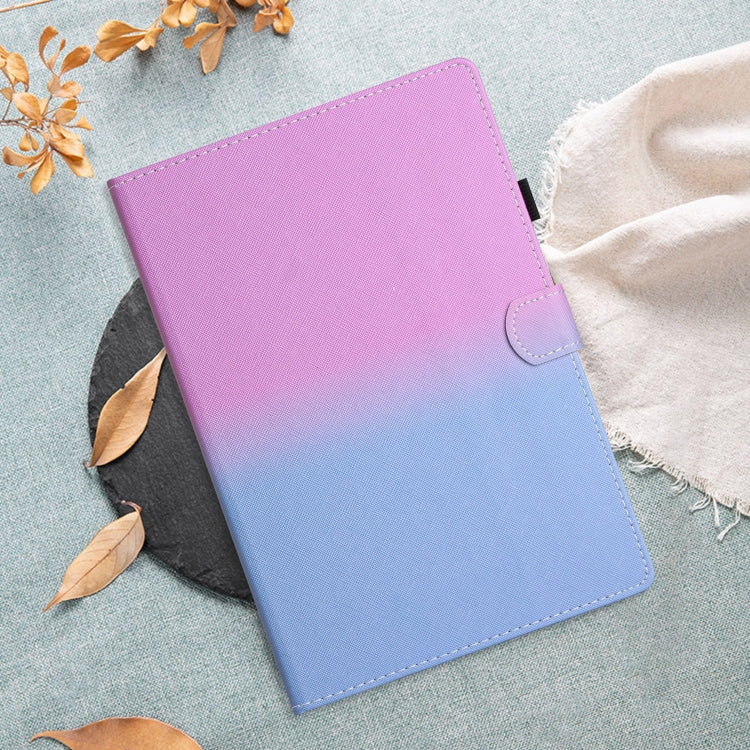 For iPad Pro 11 2025 / 2024 Stitching Gradient Smart Leather Tablet Case