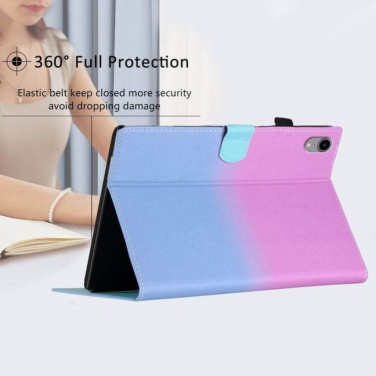 For iPad Pro 11 2025 / 2024 Stitching Gradient Smart Leather Tablet Case