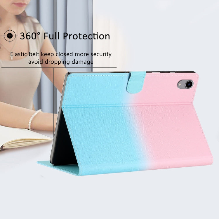 For iPad Pro 11 2025 / 2024 Stitching Gradient Smart Leather Tablet Case
