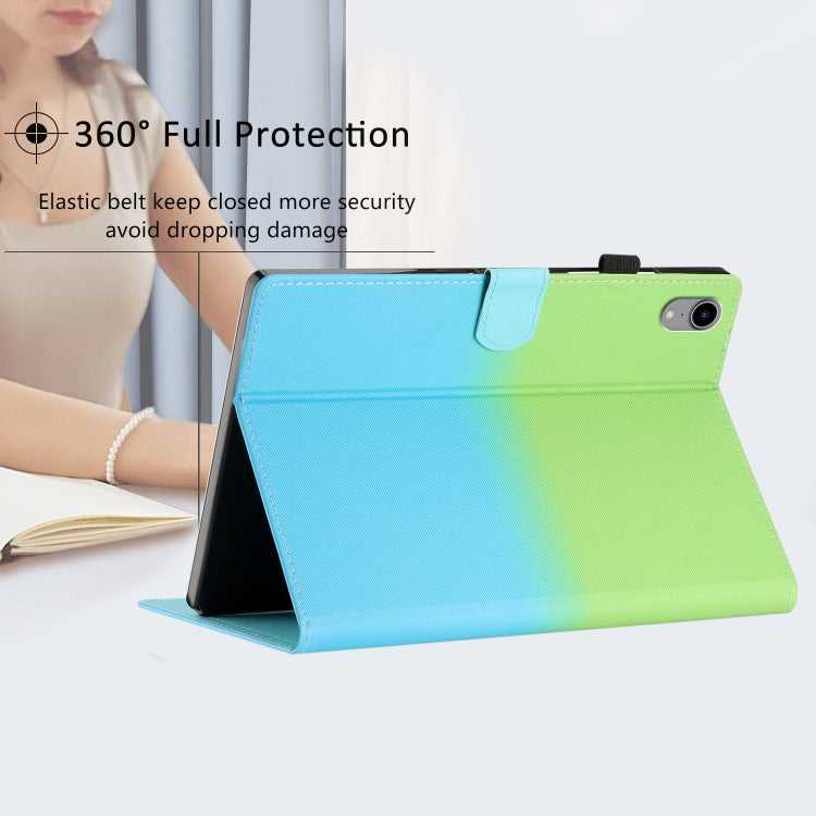For iPad Pro 11 2025 / 2024 Stitching Gradient Smart Leather Tablet Case