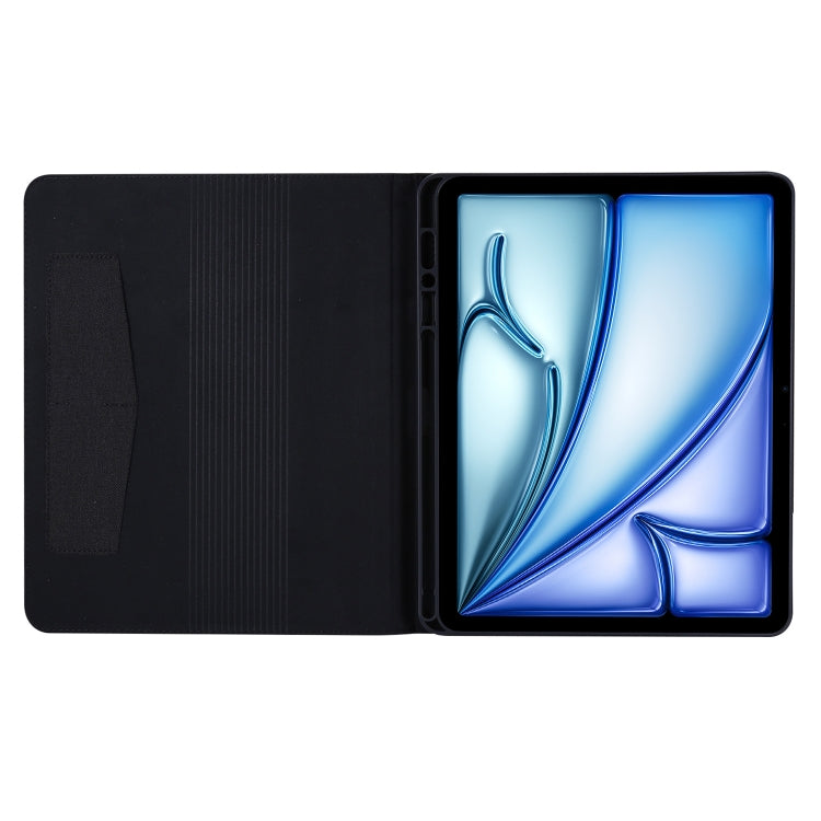 For iPad Air 13 2026 / 2025 / 2024 Fabric Leather Tablet Case