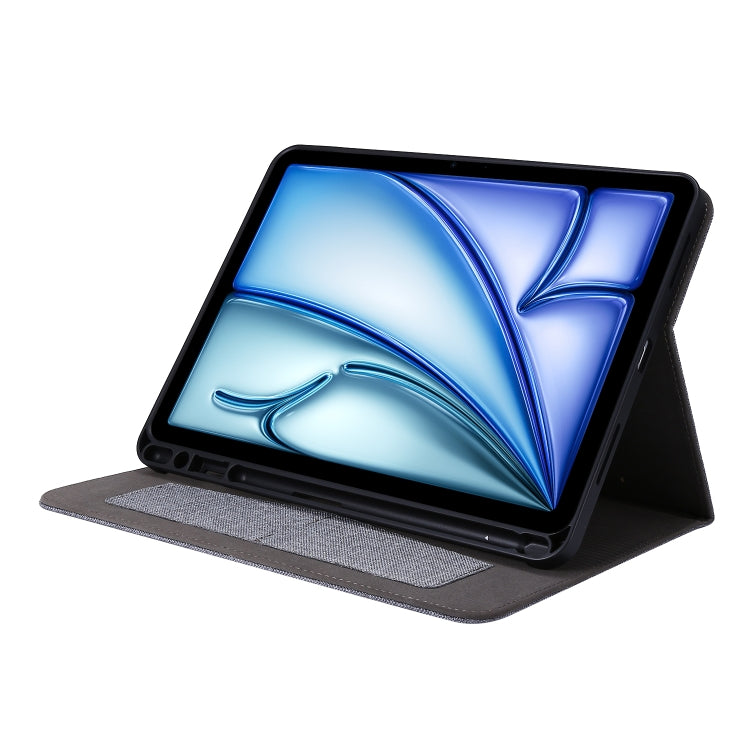 For iPad Air 13 2026 / 2025 / 2024 Fabric Leather Tablet Case