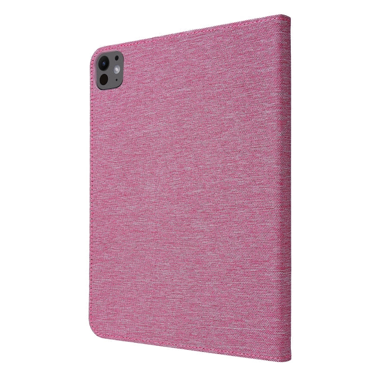 For iPad Pro 13 2025 / 2024 Fabric Leather Tablet Case