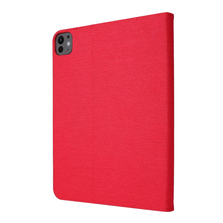 For iPad Pro 13 2025 / 2024 Fabric Leather Tablet Case