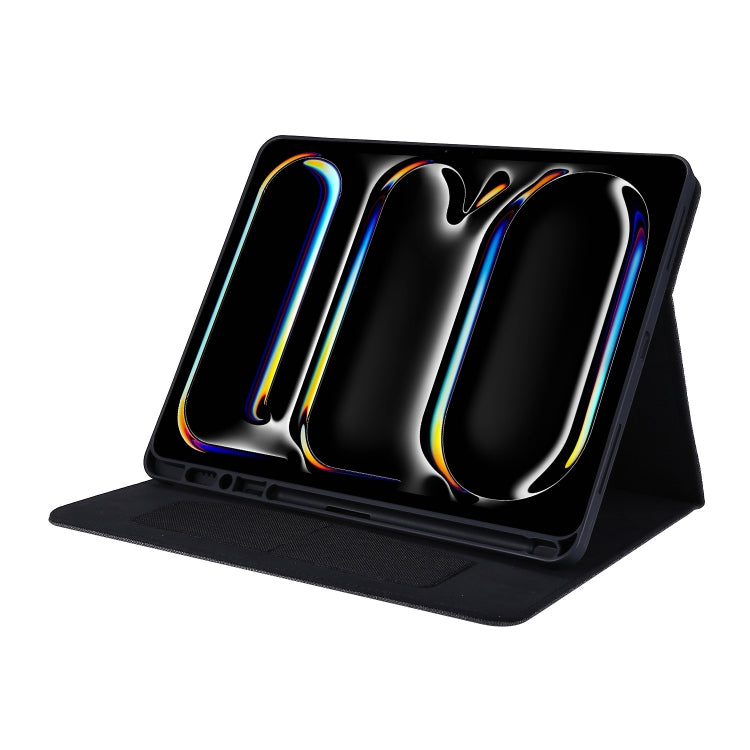 For iPad Pro 13 2025 / 2024 Fabric Leather Tablet Case