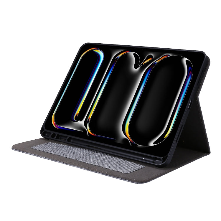 For iPad Pro 13 2025 / 2024 Fabric Leather Tablet Case
