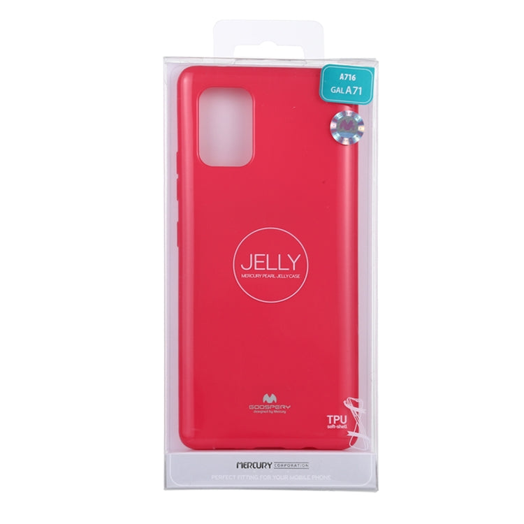 GOOSPERY JELLY Full Coverage Soft  Protective Case For Samsung Galaxy A71 5G