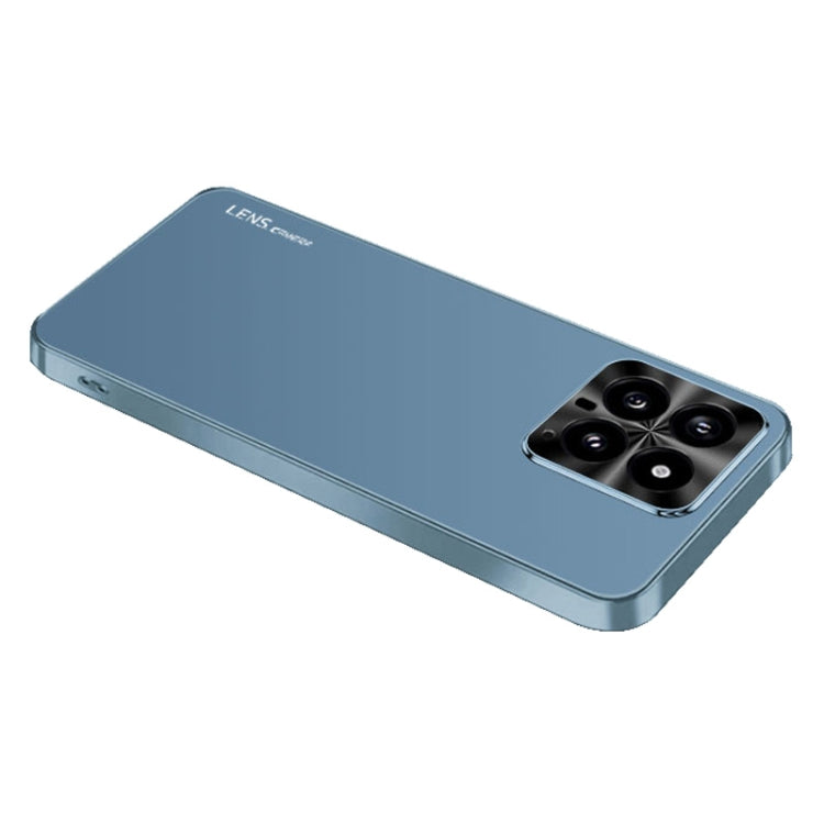 For Xiaomi 14 AG Frosted Electroplating Acrylic Phone Case