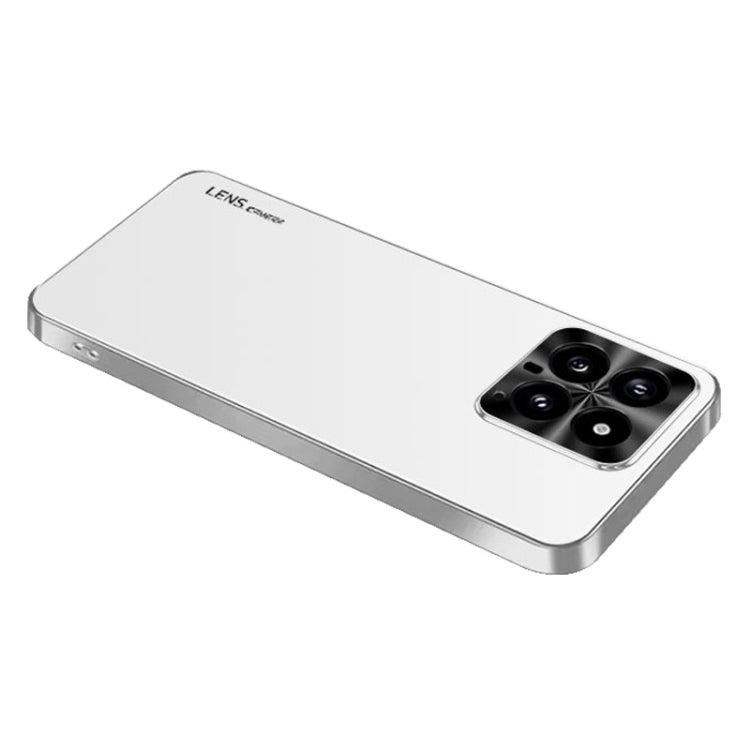 For Xiaomi 14 AG Frosted Electroplating Acrylic Phone Case