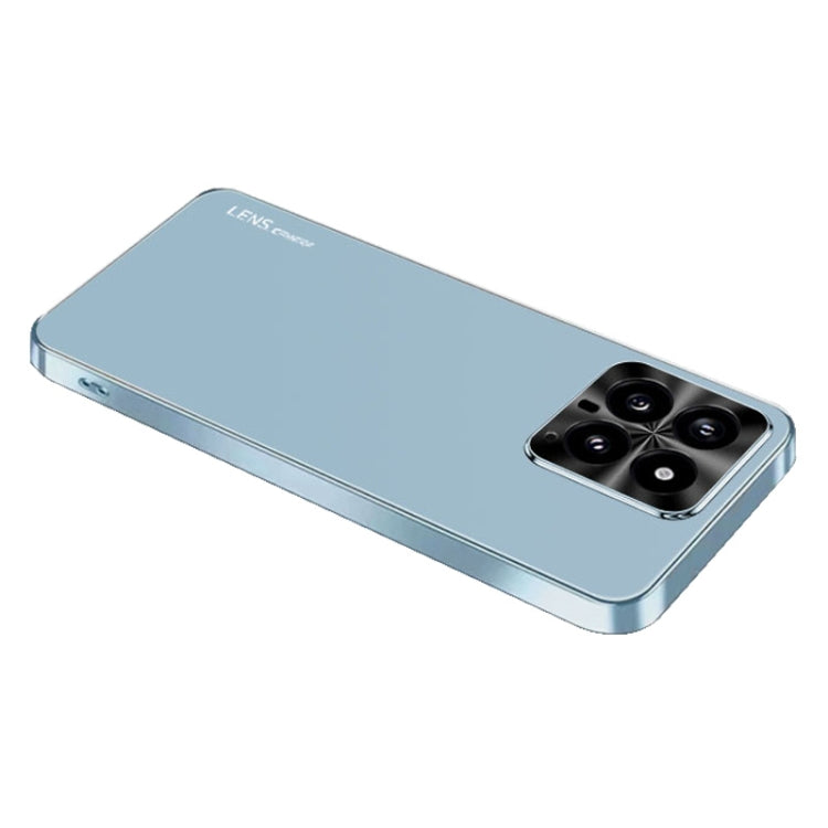 For Xiaomi 14 AG Frosted Electroplating Acrylic Phone Case