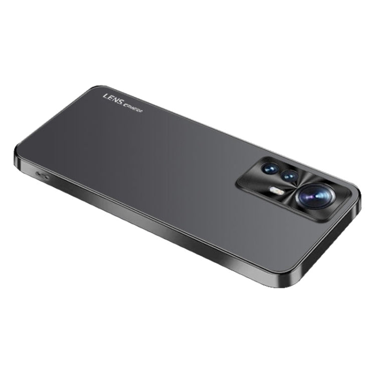 For Xiaomi 12 Pro AG Frosted Electroplating Acrylic Phone Case