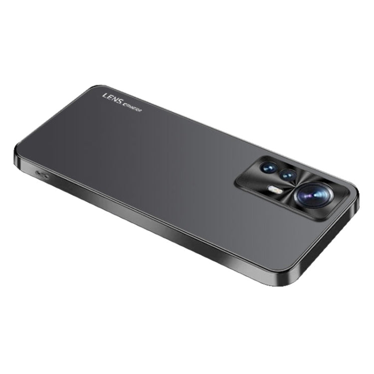 For Xiaomi 12 AG Frosted Electroplating Acrylic Phone Case