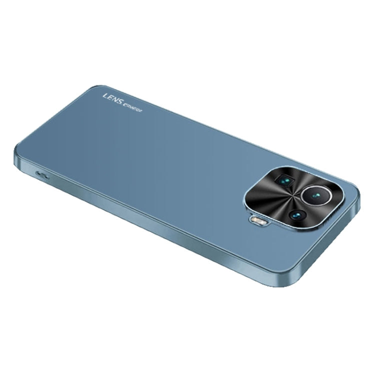 For Xiaomi Mi 11 Pro AG Frosted Electroplating Acrylic Phone Case