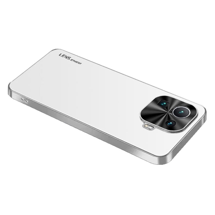 For Xiaomi Mi 11 Pro AG Frosted Electroplating Acrylic Phone Case