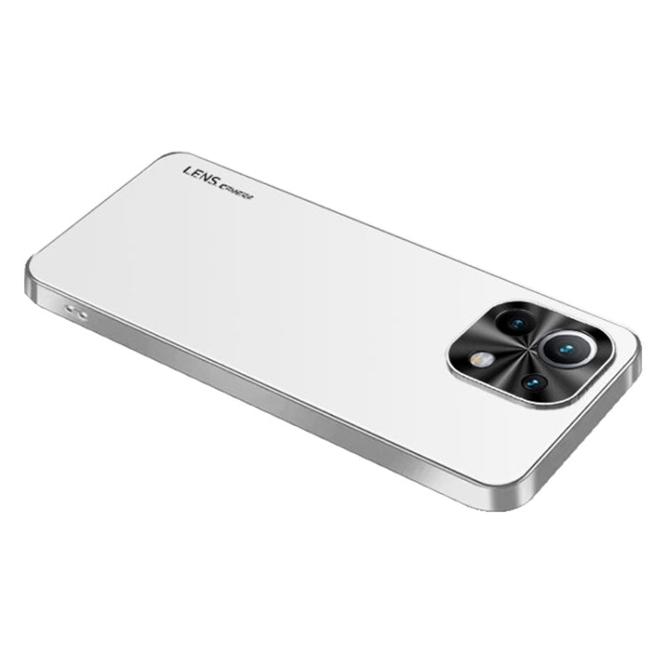 For Xiaomi Mi 11 AG Frosted Electroplating Acrylic Phone Case