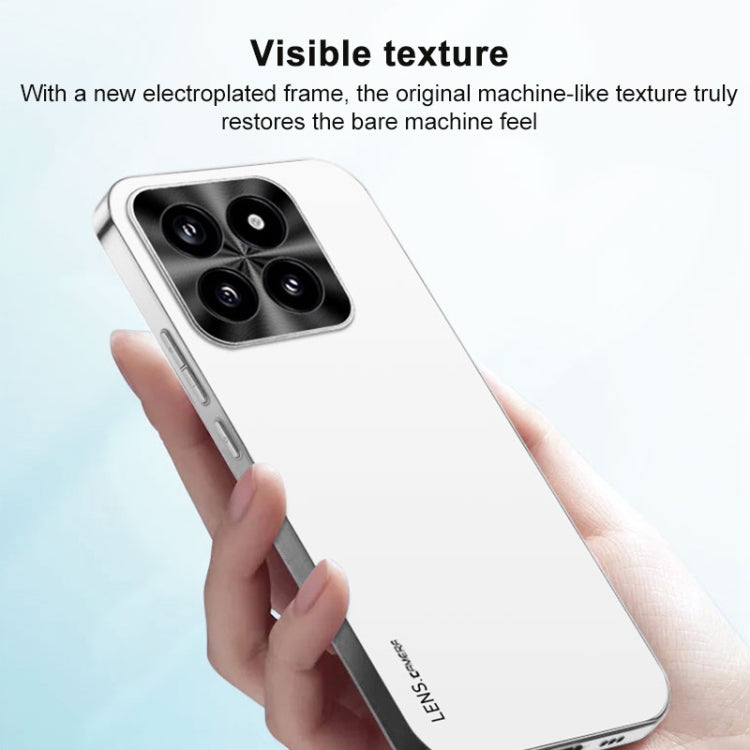 For Xiaomi 14 AG Frosted Electroplating Acrylic Phone Case