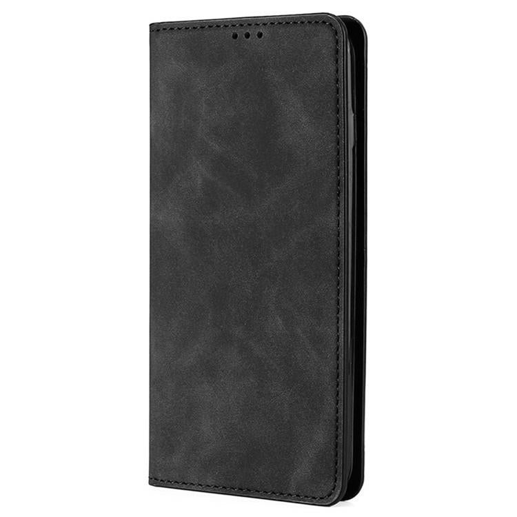 For itel A90 4G Skin Feel Magnetic Leather Phone Case