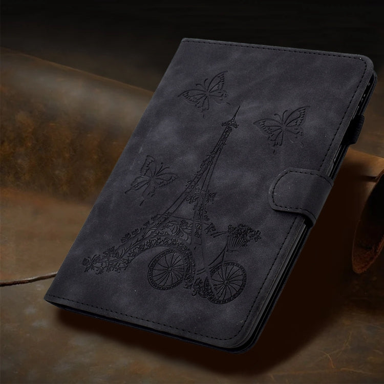 For iPad Pro 11 2025 / 2024 Tower Embossed Leather Smart Tablet Case
