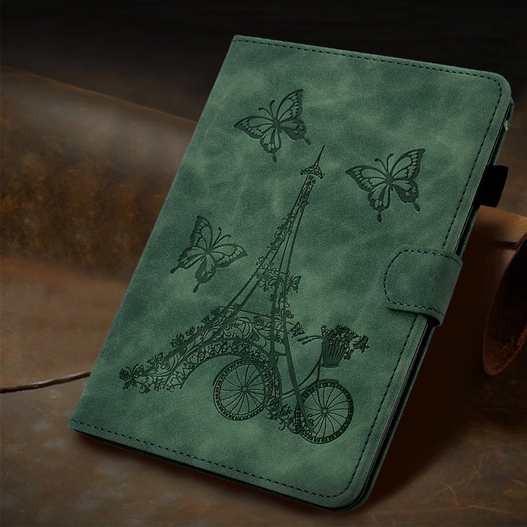 For iPad Pro 11 2025 / 2024 Tower Embossed Leather Smart Tablet Case