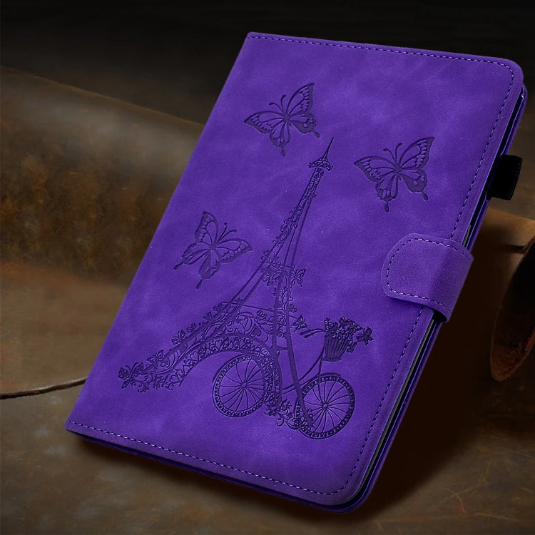For iPad Pro 11 2025 / 2024 Tower Embossed Leather Smart Tablet Case