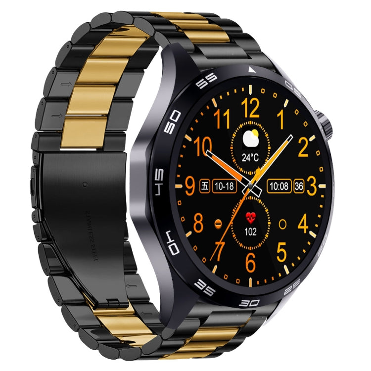 WS-26 1.52 inch IP67 Sport Smart Watch Support Bluetooth Call / Sleep / Blood Oxygen / Heart Rate / Blood Pressure Health Monitor, Steel Strap