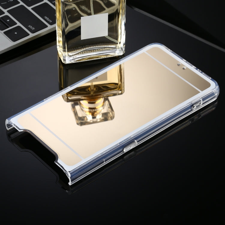 For Samsung Galaxy A80 TPU + Acrylic Luxury Plating Mirror Phone Case Cover