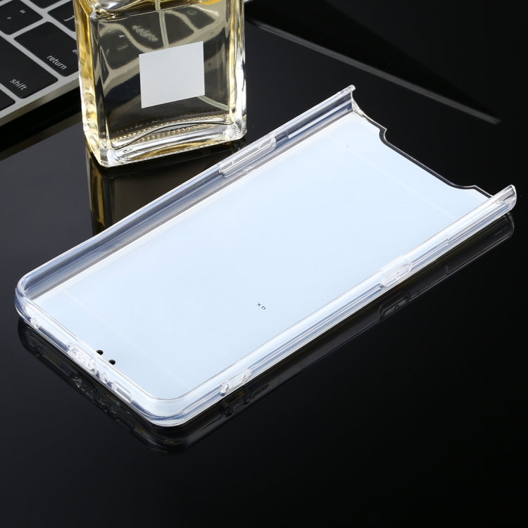 For Samsung Galaxy A80 TPU + Acrylic Luxury Plating Mirror Phone Case Cover