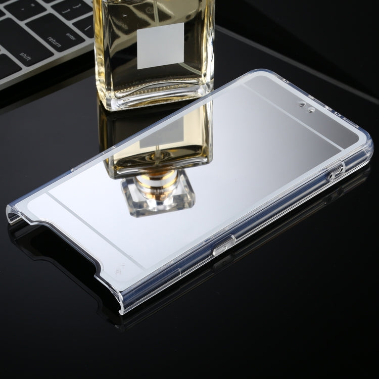 For Samsung Galaxy A80 TPU + Acrylic Luxury Plating Mirror Phone Case Cover