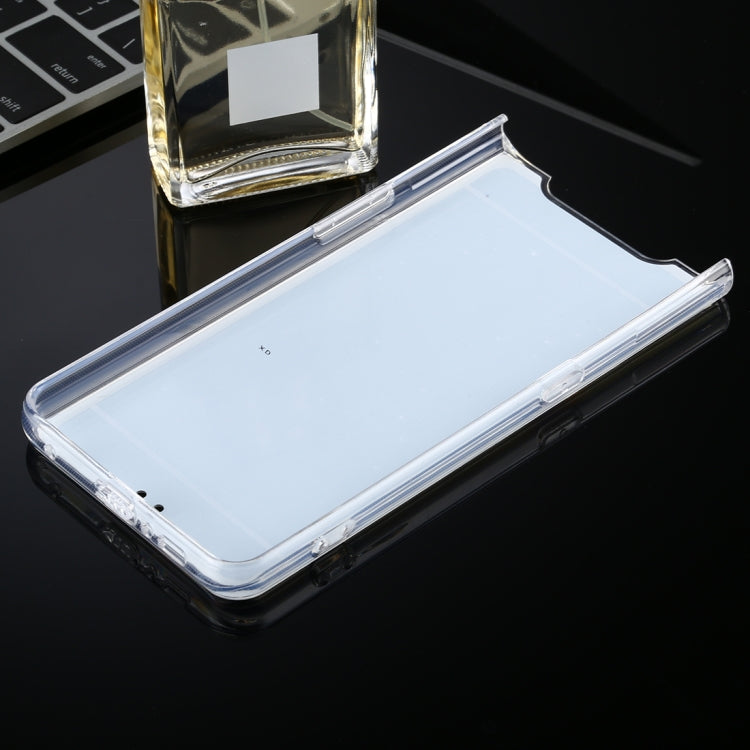 For Samsung Galaxy A80 TPU + Acrylic Luxury Plating Mirror Phone Case Cover