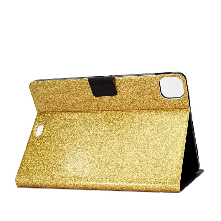 For iPad Pro 11 2025 / 2024 Varnish Glitter Powder Smart Leather Tablet Case