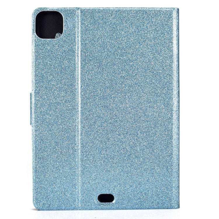For iPad Pro 11 2025 / 2024 Varnish Glitter Powder Smart Leather Tablet Case