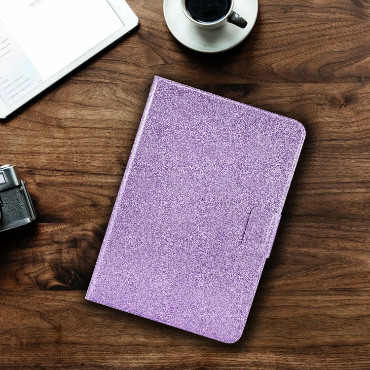For iPad Pro 11 2025 / 2024 Varnish Glitter Powder Smart Leather Tablet Case