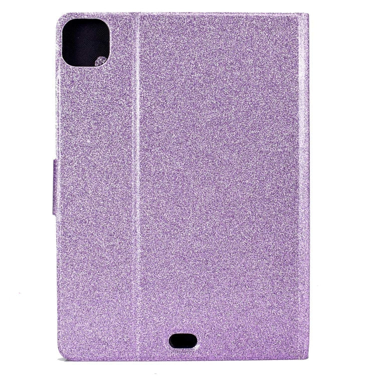 For iPad Pro 11 2025 / 2024 Varnish Glitter Powder Smart Leather Tablet Case