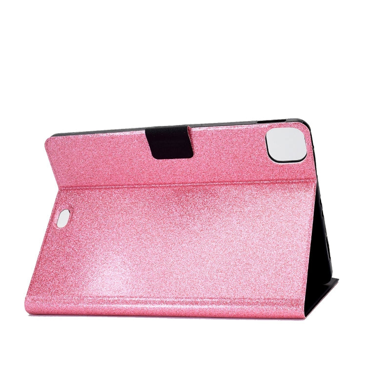 For iPad Pro 11 2025 / 2024 Varnish Glitter Powder Smart Leather Tablet Case