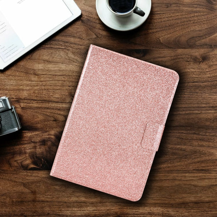 For iPad Pro 11 2025 / 2024 Varnish Glitter Powder Smart Leather Tablet Case