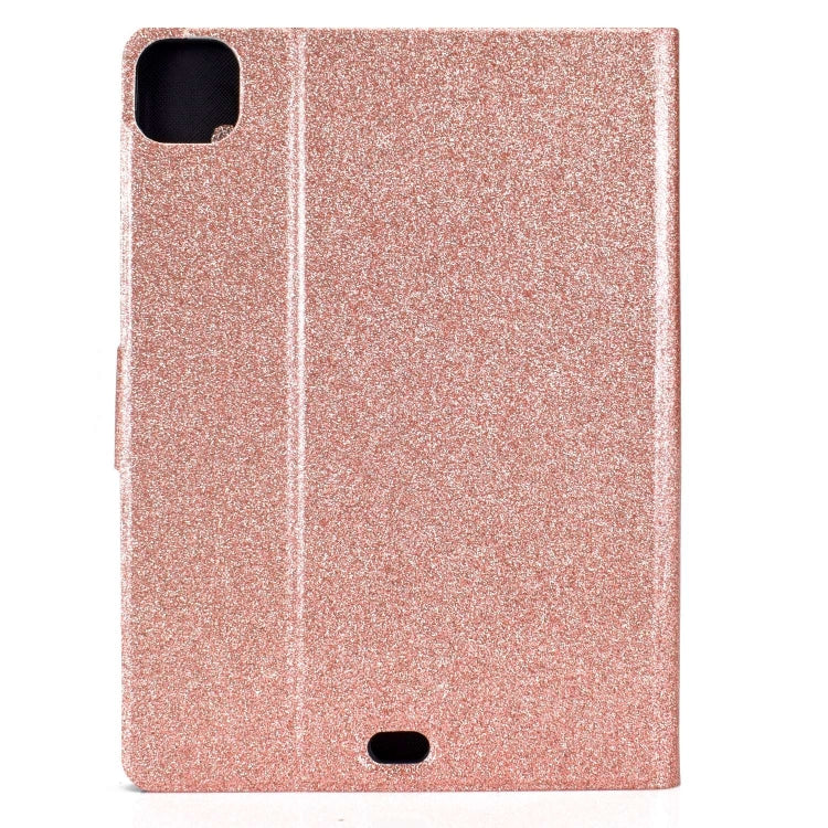 For iPad Pro 11 2025 / 2024 Varnish Glitter Powder Smart Leather Tablet Case