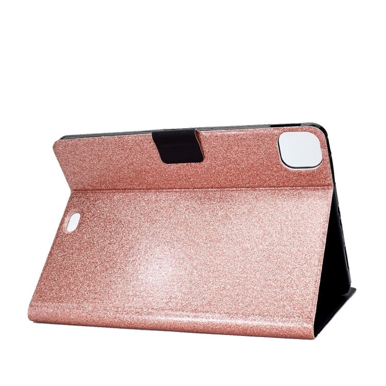 For iPad Pro 11 2025 / 2024 Varnish Glitter Powder Smart Leather Tablet Case