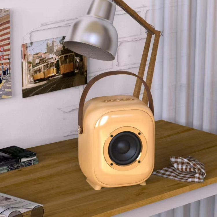 NewRixing NR168W Portable Colorful Bluetooth Speaker Home Dual Mic Karaoke Speaker