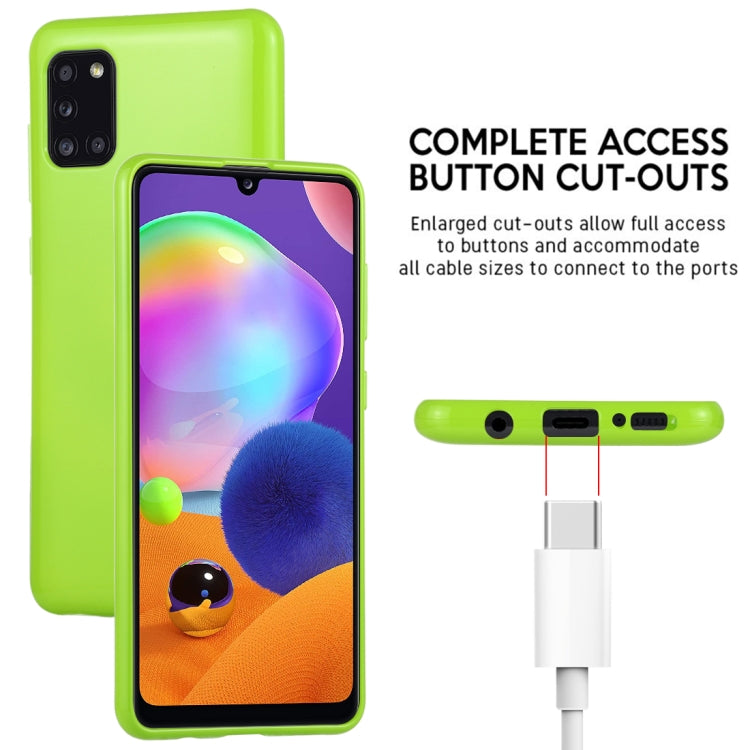 GOOSPERY JELLY Full Coverage Soft  Protective Case For Samsung Galaxy A31