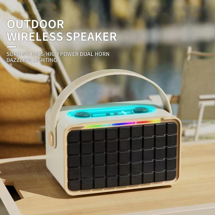 NewRixing NR8801 15W Portable Outdoor Bluetooth Speaker TWS Stereo Speaker
