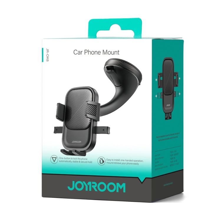 JOYROOM JR-OK6 Car Windshield Phone Holder - Black