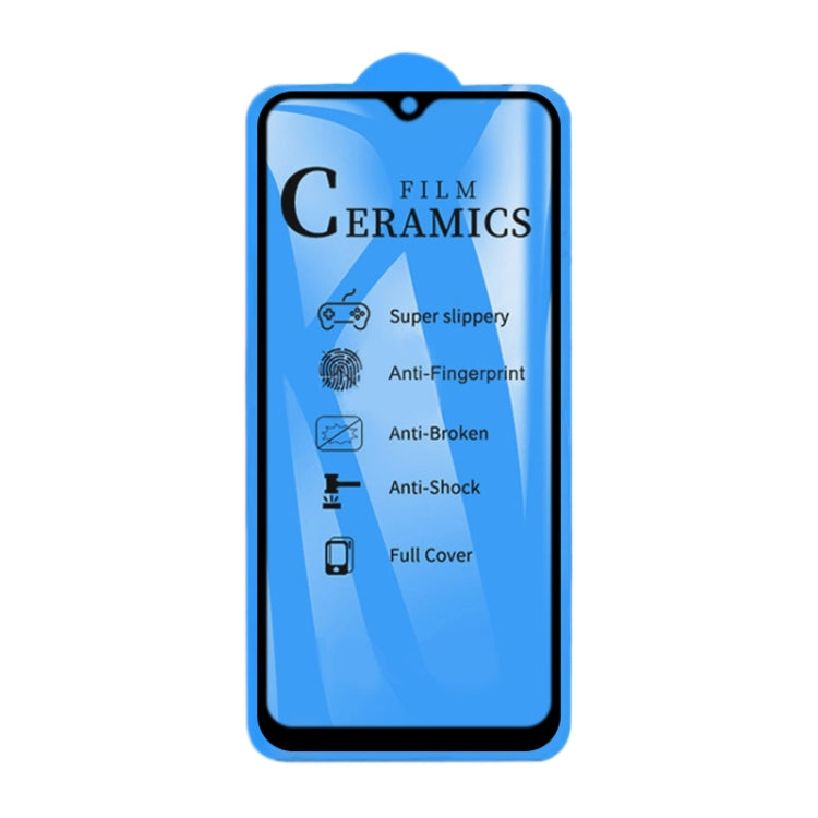 For Xiaomi Redmi Note 8T 2.5D Full Glue Full Cover Ceramics Film