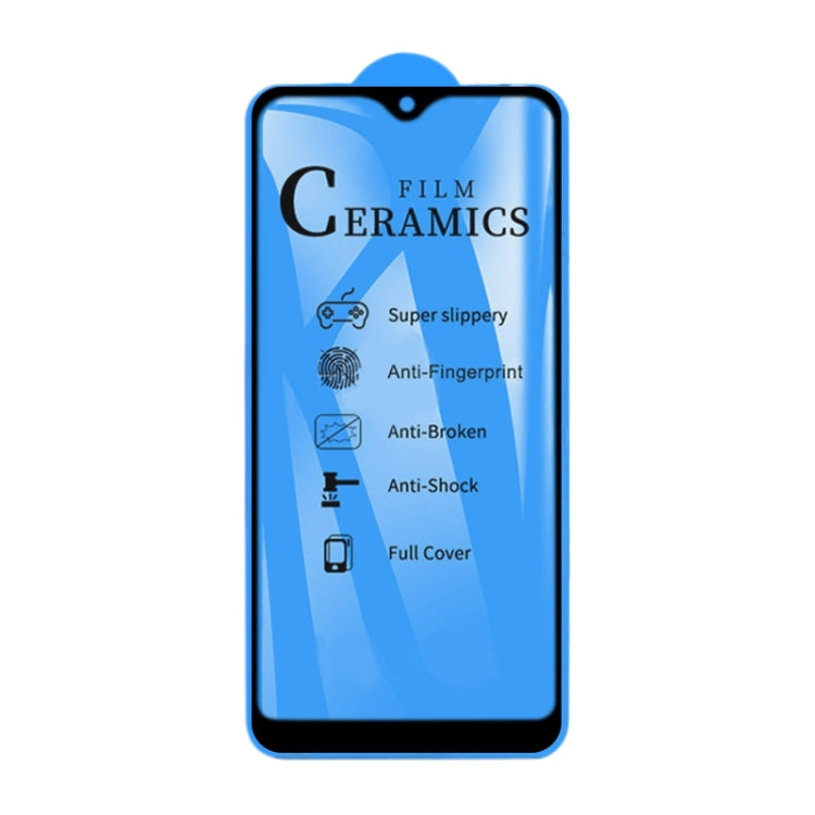 For Samsung Galaxy A01 2.5D Full Glue Full Cover Ceramics Film