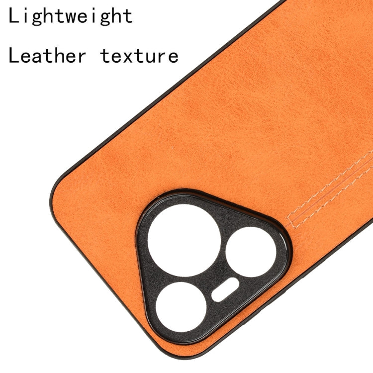 For Huawei Pura 70 Cow Pattern Sewing Card Bag Phone Case